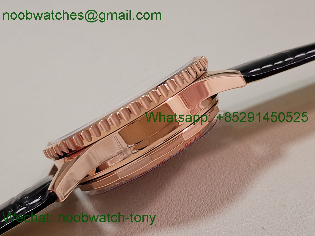 Replica Breitling Navitimer B01 Chrono Rose Gold 43mm Black Dial BLS SuperClone