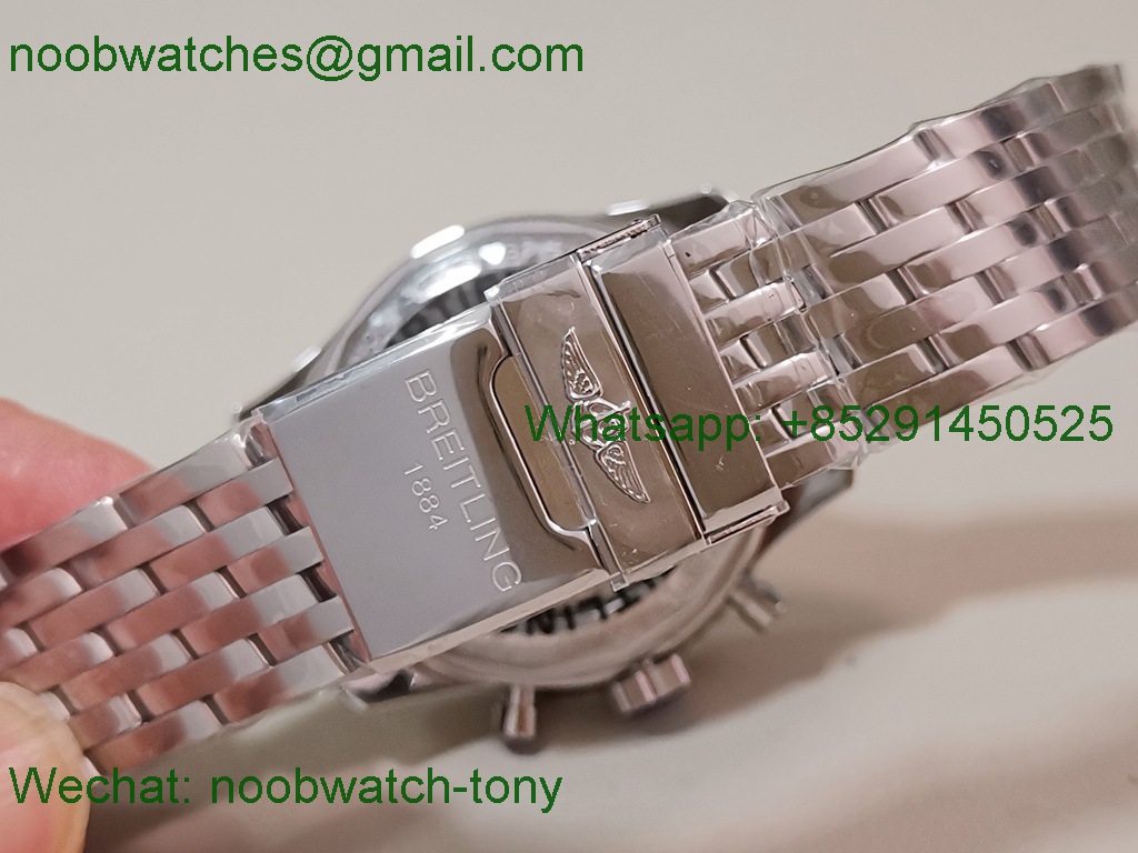 Replica Breitling Navitimer B01 Chrono 43mm White Dial BLS SuperClone