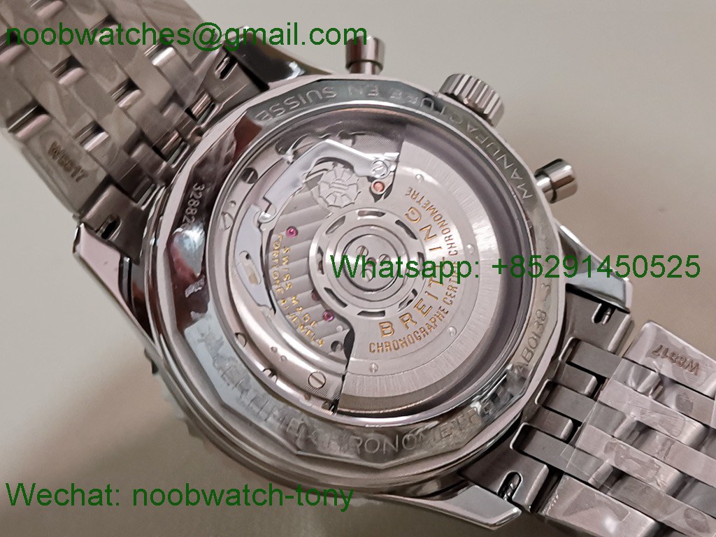 Replica Breitling Navitimer B01 Chrono 43mm White Dial BLS SuperClone