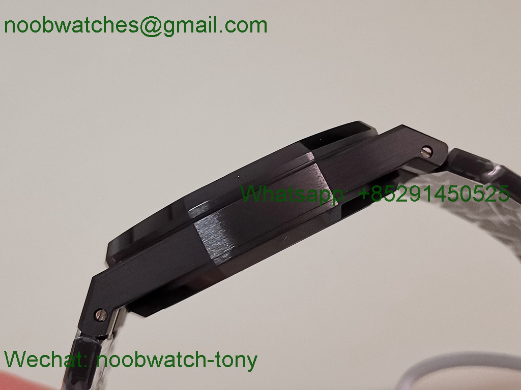 Replica Audemars Piguet AP Royal Oak 41mm Tourbillon Black DLC BBS Best SuperClone