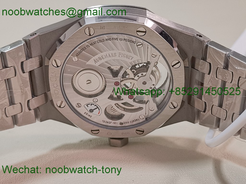 Replica Audemars Piguet AP Royal Oak 41mm Tourbillon BBS Best SuperClone Blue Dial