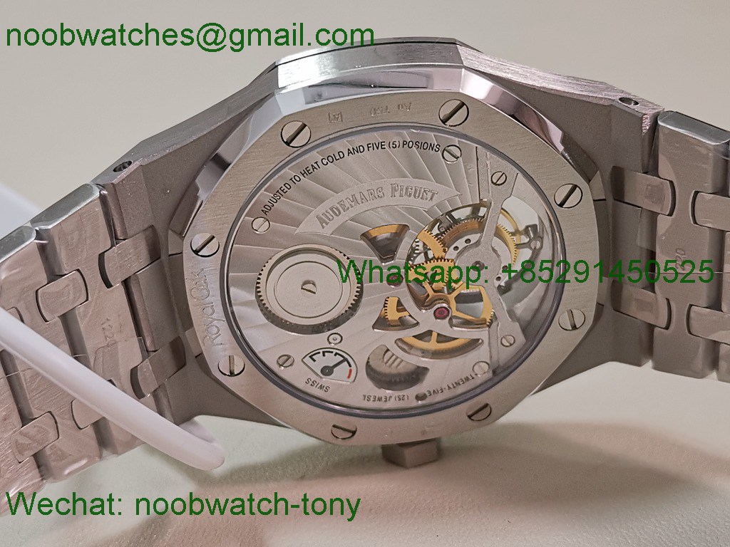 Replica Audemars Piguet AP Royal Oak 41mm Tourbillon BBS Best SuperClone Purple Dial