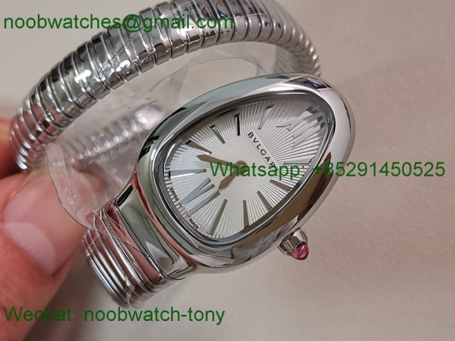 Bulgari Serpenti BVF 1:1 SuperClone Best White Dial SWISS ETA Quartz