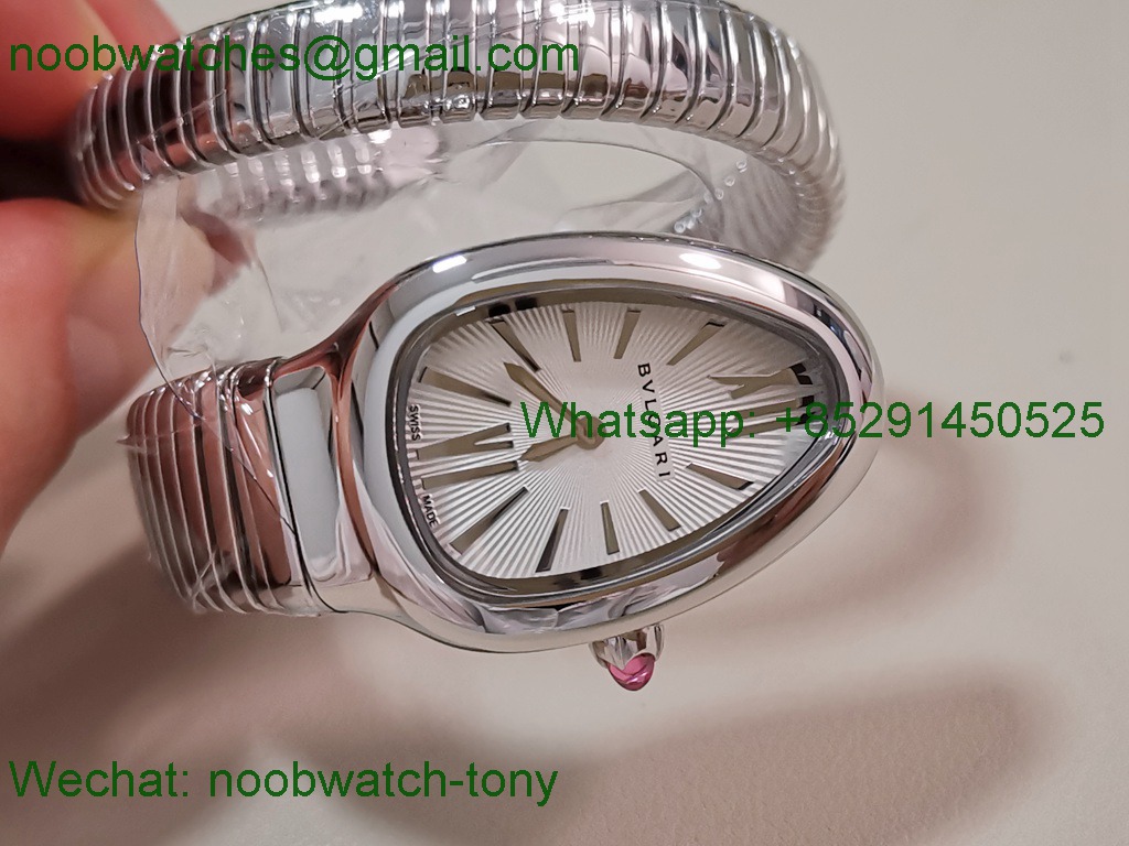 Bulgari Serpenti BVF 1:1 SuperClone Best White Dial SWISS ETA Quartz