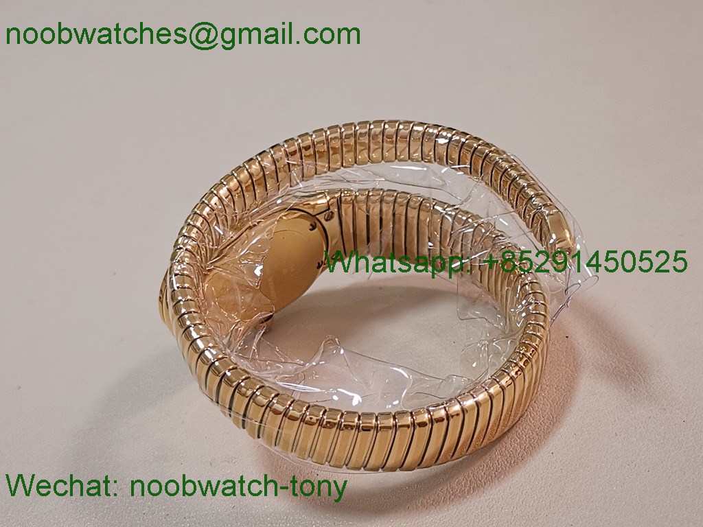 Bulgari Serpenti Yellow Gold BVF 1:1 SuperClone Best White Dial Diamond SWISS ETA Quartz