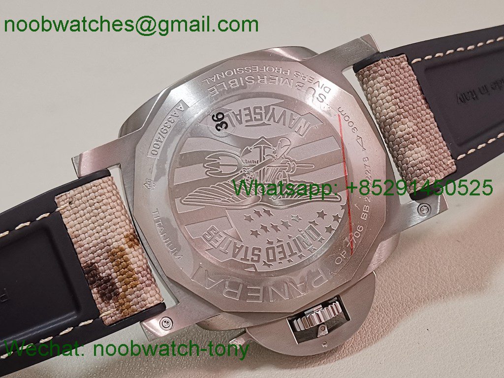 Replica PANERAI PAM1669 Submersible 44mm VSF 1:1 Best SuperClone Gray Dial P900