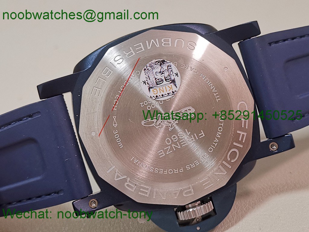 Replica Panerai PAM1466 Submersible Luna Rossa Ceramic Blue VSF P900 SuperClone Best