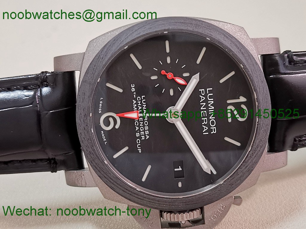 Replica Panerai PAM1096 Luna Rossa GMT Titanium VSF Best SuperCLone P9011