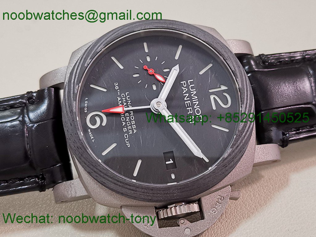 Replica Panerai PAM1096 Luna Rossa GMT Titanium VSF Best SuperCLone P9011