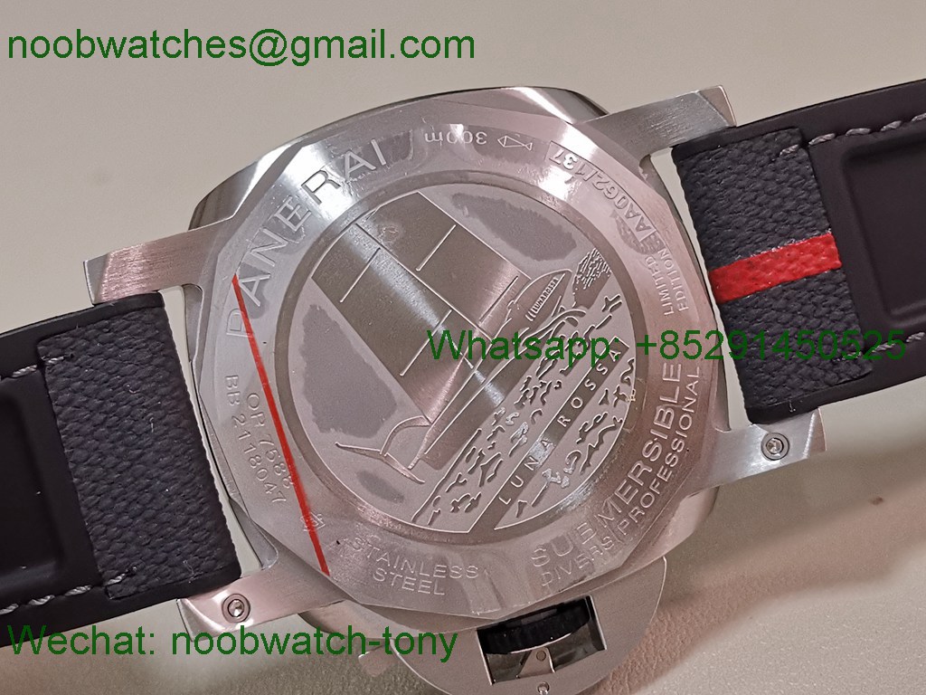 Replica PANERAI PAM1681 Submersible Luna Rossa Silver Dial VSF P900 SuperClone Best 