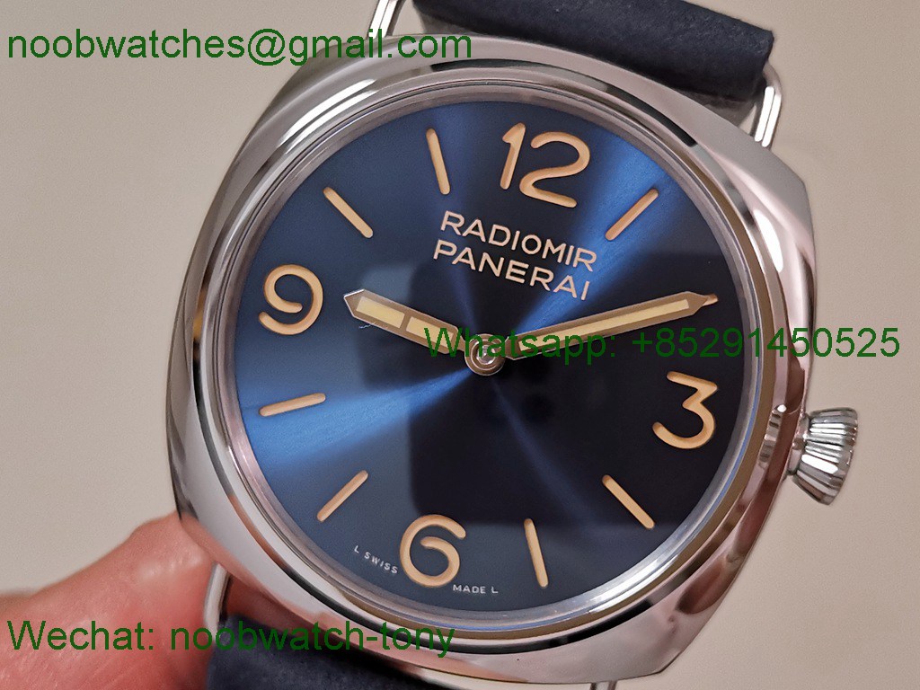 Replica PANERAI PAM1383 Radiomir Officine Blue Dial HWF A6497 SuperClone