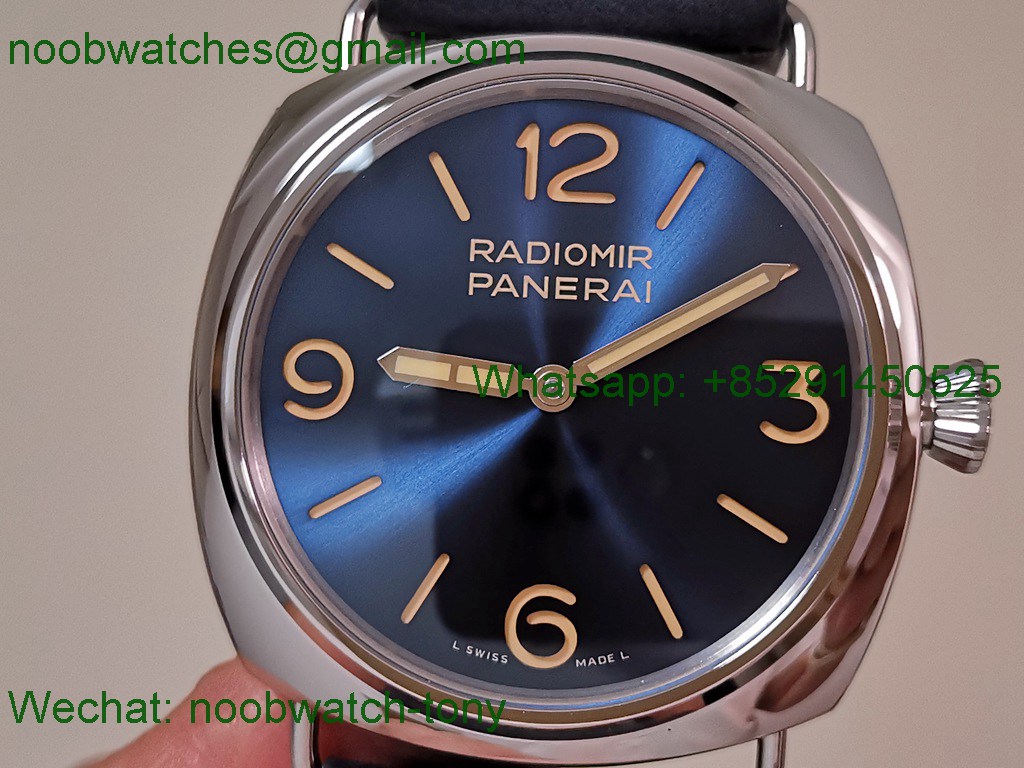 Replica PANERAI PAM1383 Radiomir Officine Blue Dial HWF A6497 SuperClone