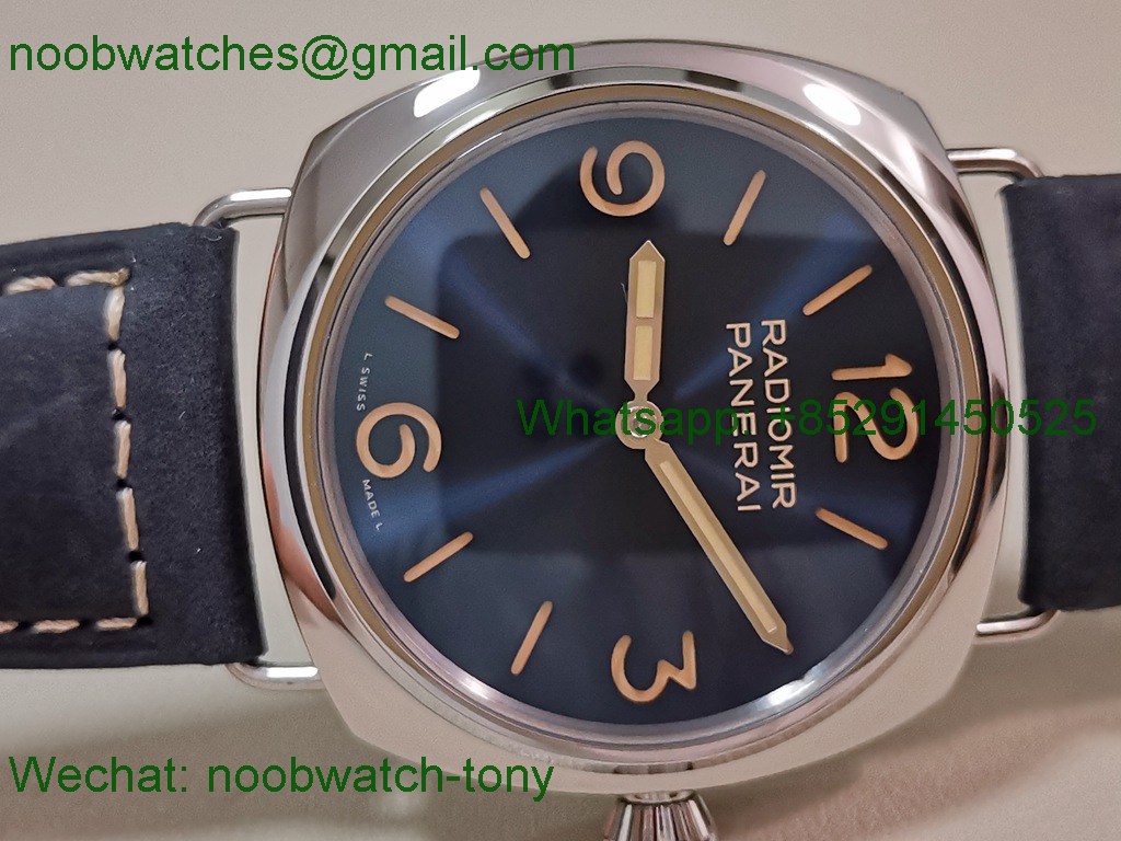Replica PANERAI PAM1383 Radiomir Officine Blue Dial HWF A6497 SuperClone