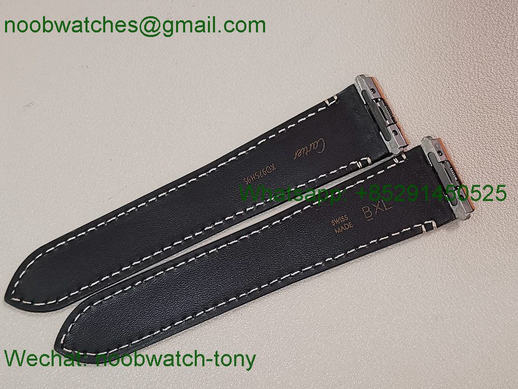 Replica Cartier Santos Mens XL Brown Dial BVF Best SuperClone Steel Bracelet