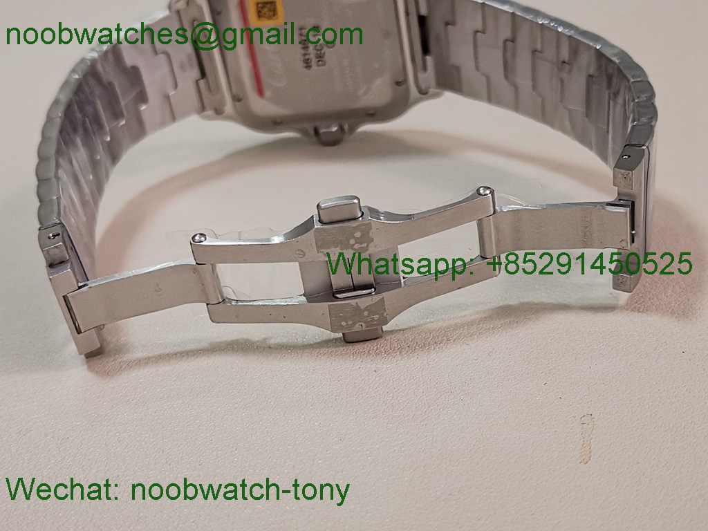 Replica Cartier Santos Mens XL Large 40mm Blue Dial AF Best SuperCLone