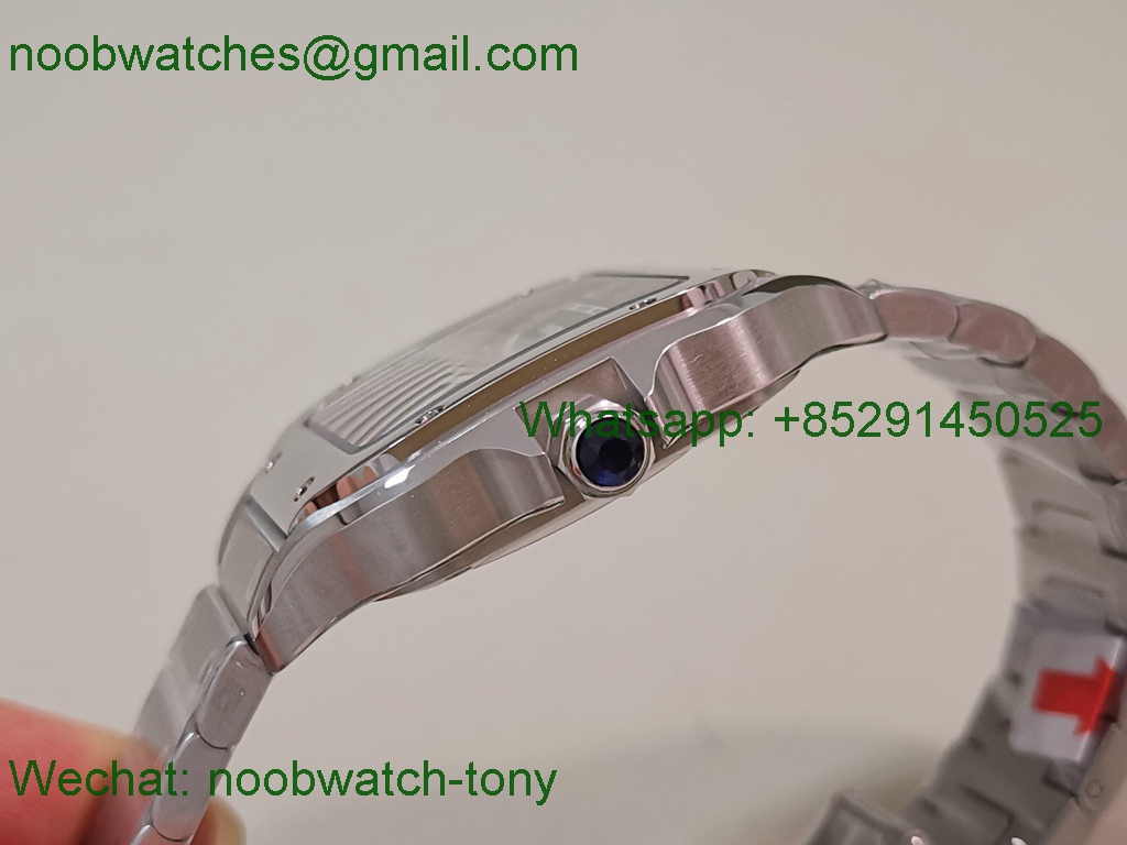 Replica Cartier Santos 35mm Green Dial BVF SuperClone Best MY9039