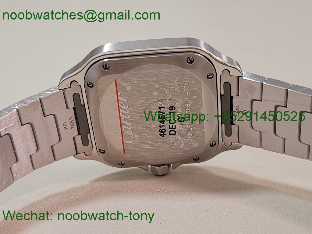 Replica Cartier Santos 35mm Green Dial BVF SuperClone Best MY9039