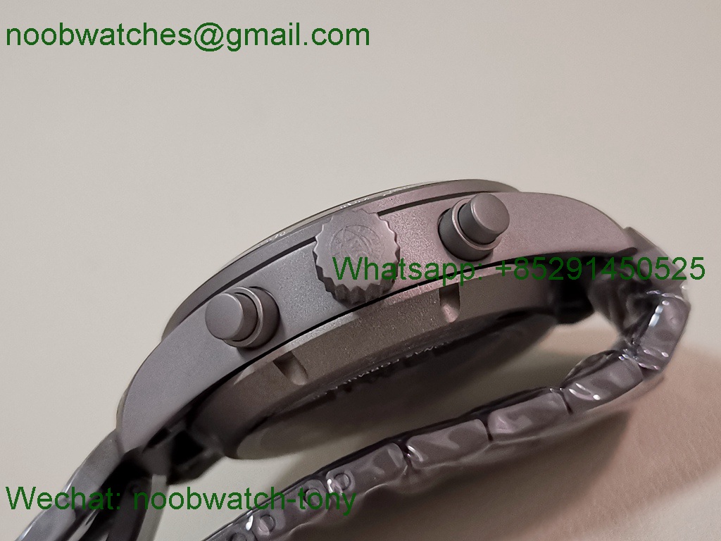 Replica IWC Pilot Chrono AMG IW388305 Sandblasting BLS SuperClone Best Black Dial 