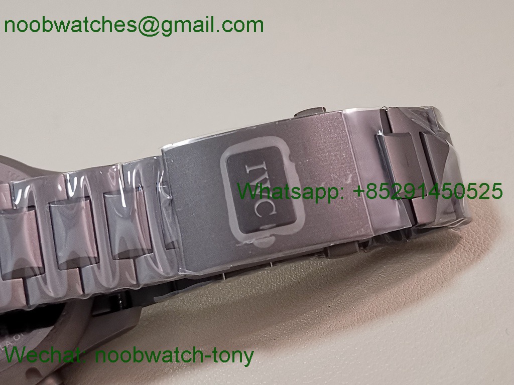 Replica IWC Pilot Chrono AMG IW388305 Sandblasting BLS SuperClone Best Black Dial 