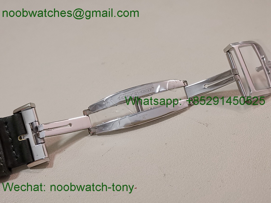 Replica Jaeger Lecoultre Reverso Tribute Green Dial on Leather MGF SuperClone Bes t A854A