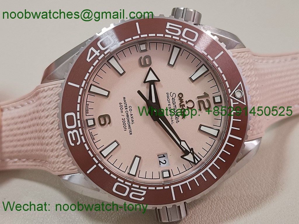 Replica OMEGA Planet Ocean 43.5mm Beige Dial VSF 1:1 Best SuperClone 8900