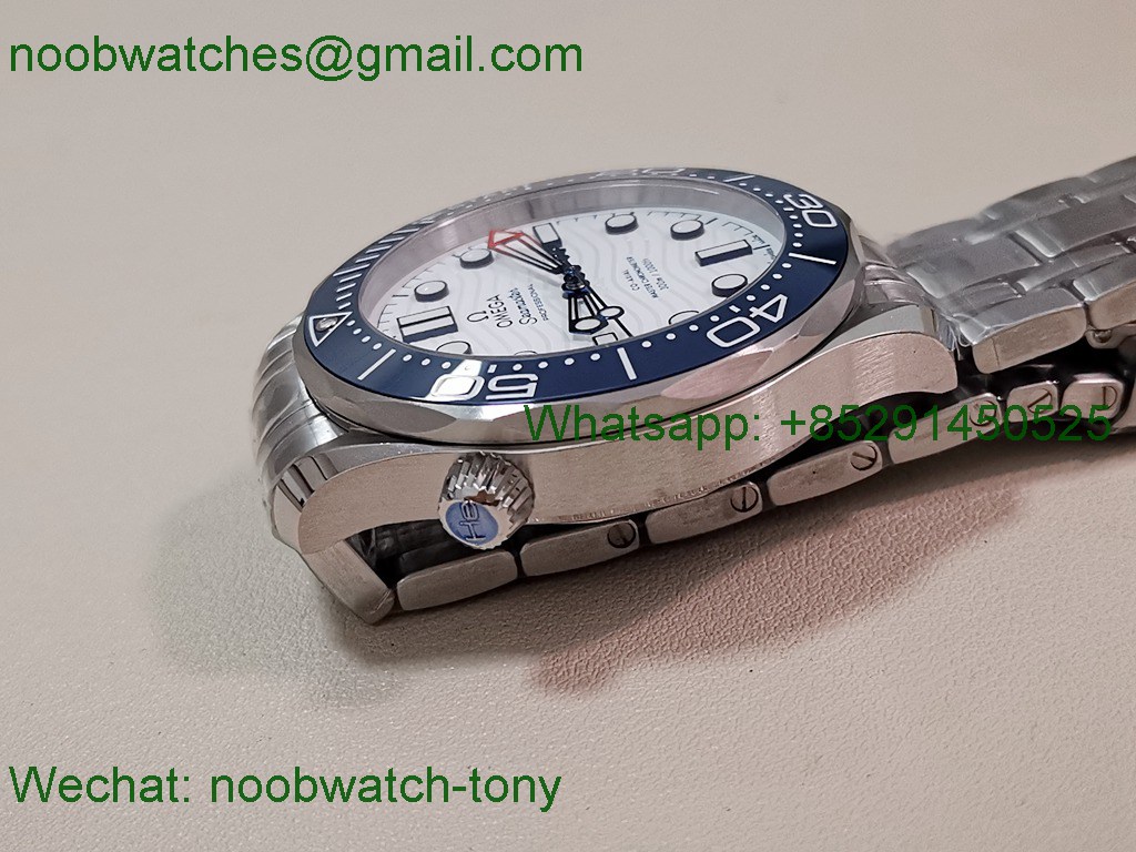 Replica OMEGA Seamaster Diver 300M Americas Cup V4 VSF 1:1 Best SuperClone White Dial 8800