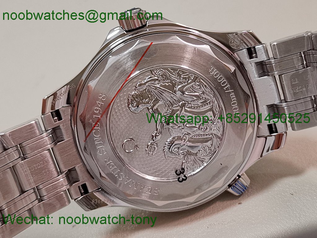 Replica OMEGA Seamaster Diver 300M V4 VSF 1:1 Best SuperClone Summer Blue Dial 8800