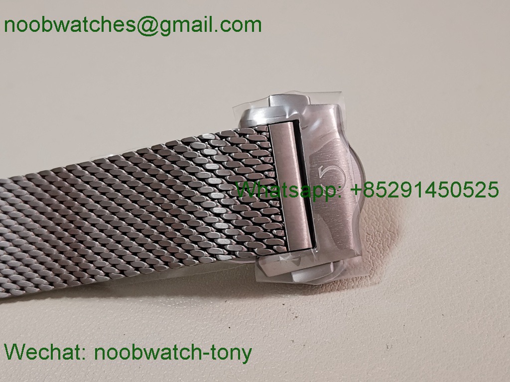 Replica OMEGA Seamaster 300 No Time to Die Titanium V7 VSF 1:1 Best SuperClone 8806 (Free Nato)
