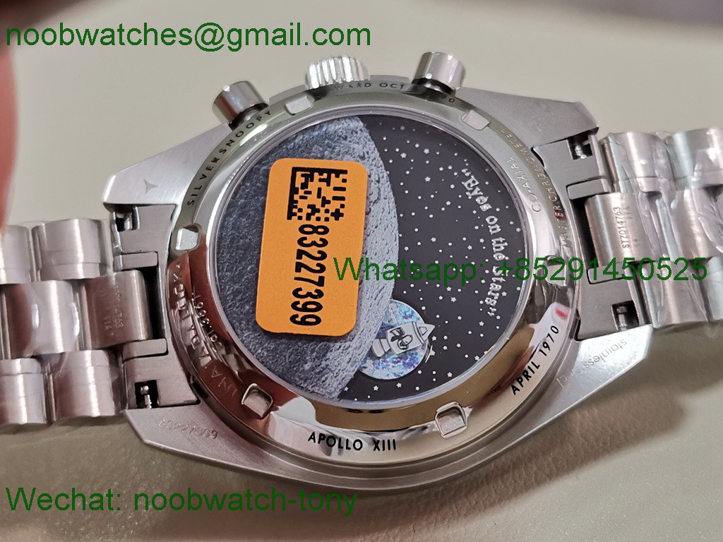 Replica OMEGA Speedmaster Silver Snoopy Award 50th Anniversary N1F 1:1 Best SuperCLone 3861