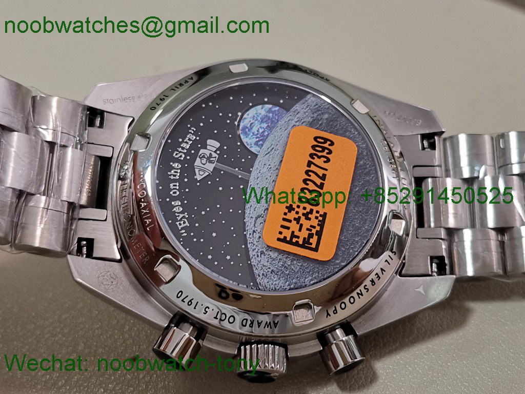 Replica OMEGA Speedmaster Silver Snoopy Award 50th Anniversary N1F 1:1 Best SuperCLone 3861