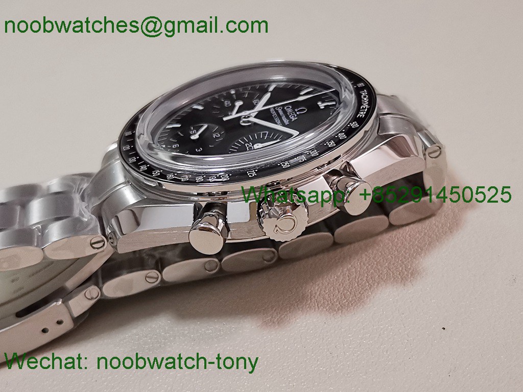 Replica OMEGA Speedmaster MoonWatch OMF Black Dial Manual Winding Chrono