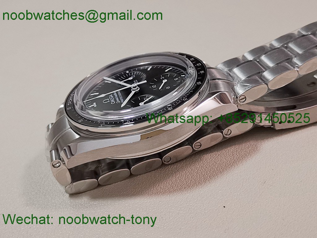 Replica OMEGA Speedmaster MoonWatch OMF Black Dial Manual Winding Chrono