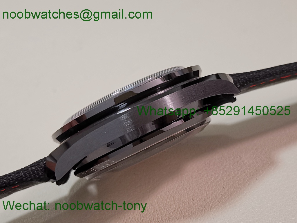 Replica OMEGA Speedmaster Dark Side of The Moon Black Ceramic N1F 1:1 Best SuperClone Nylon 9300