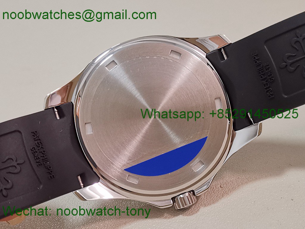 Replica Patek Philippe Aquanaut 5267 38.8mm Black Dial Diamond Bezel PPF Best SuperClone Swiss Quartz