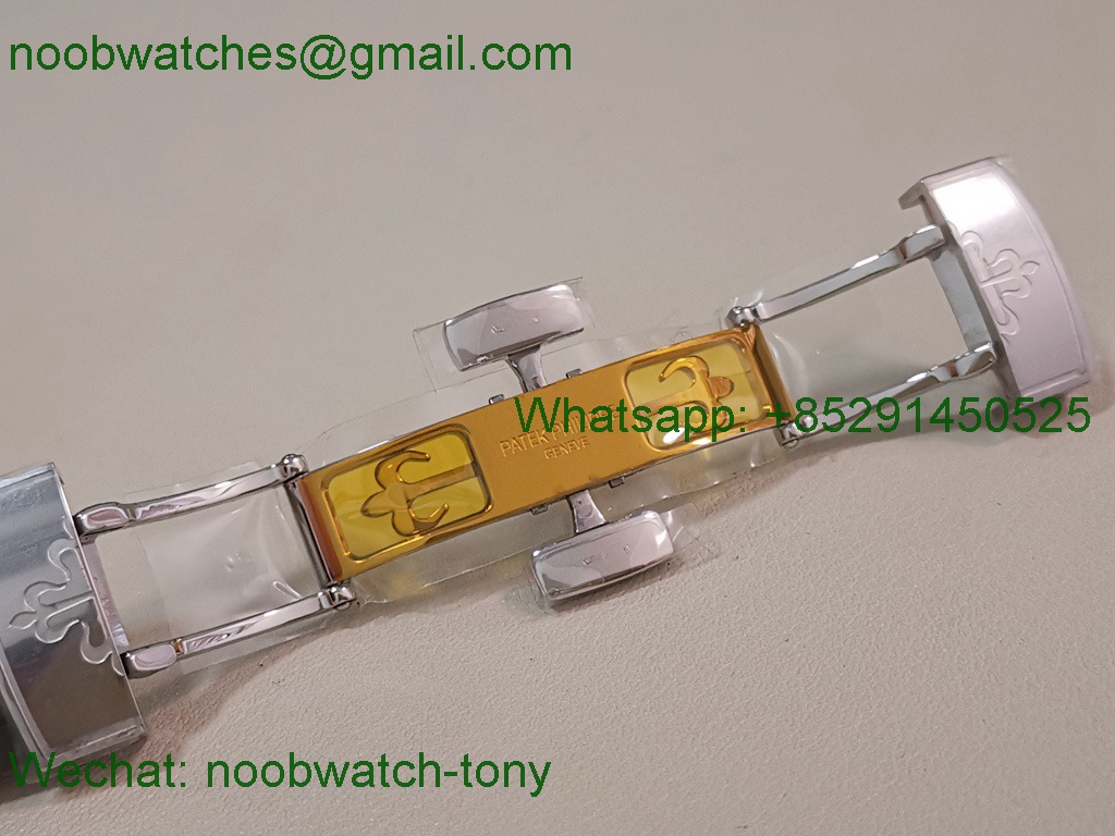 Replica Patek Philippe Aquanaut 5267 38.8mm Green Dial Diamond Bezel PPF Best SuperClone Swiss Quartz