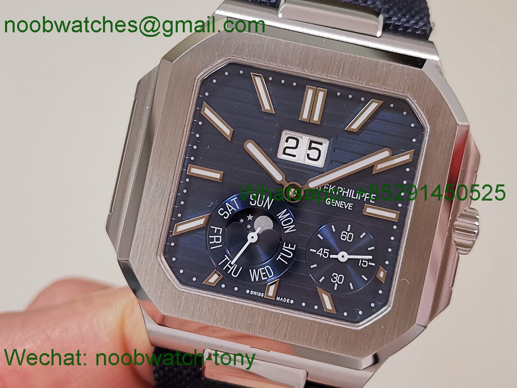 Replica Patek Philippe Cubitus 5822 HLF 1:1 Best SuperClone Blue Dial 240