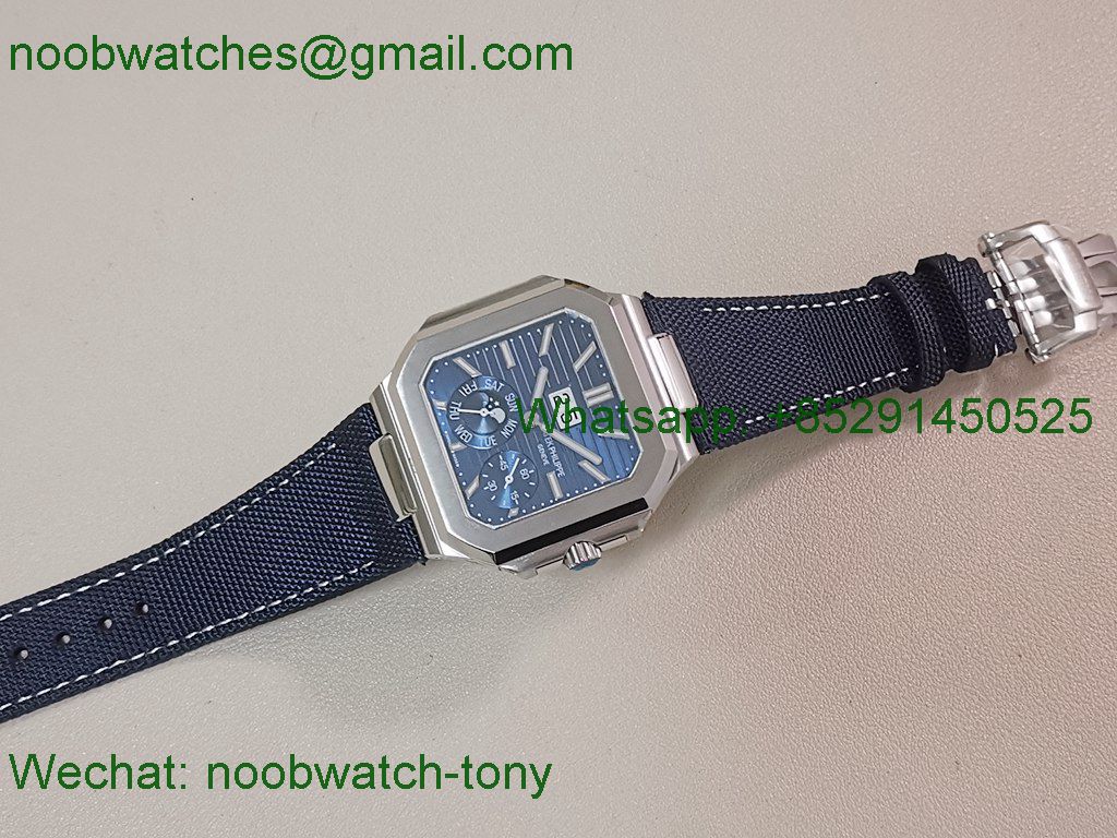 Replica Patek Philippe Cubitus 5822 HLF 1:1 Best SuperClone Blue Dial 240