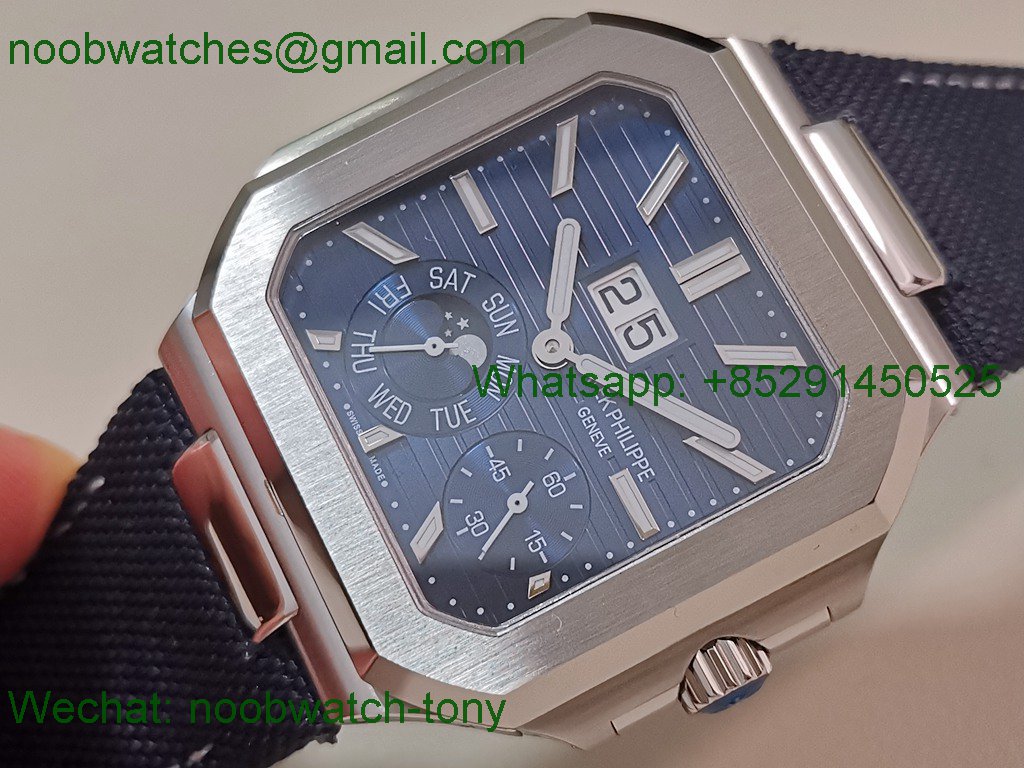 Replica Patek Philippe Cubitus 5822 HLF 1:1 Best SuperClone Blue Dial 240