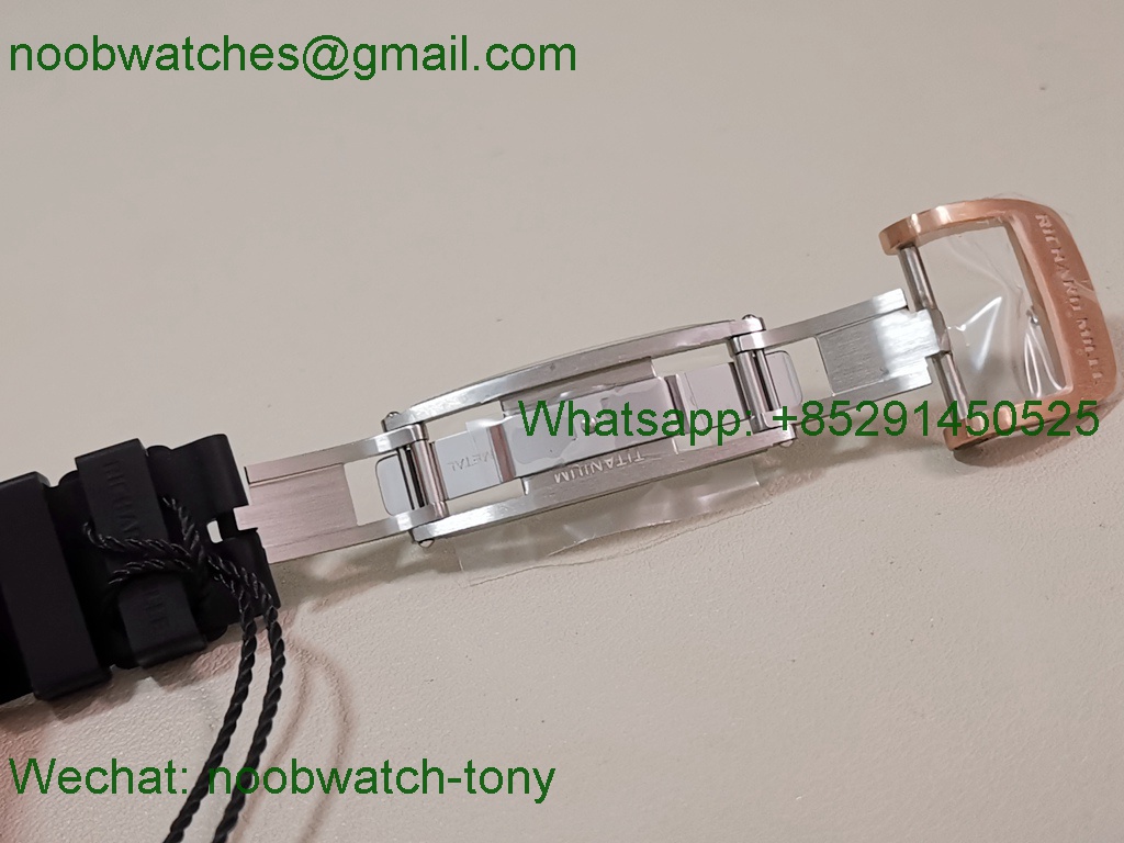 Replica Richard Mille RM07 Red Black Ceramic Rose Gold ZF SuperCLone Best Diamond CRMA2