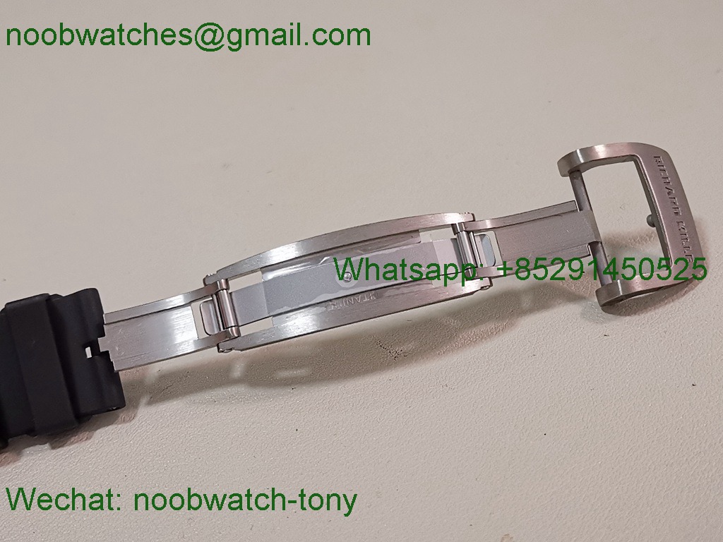 Replica Richard Mille RM035-02 Black NTPT APSF 1:1 Best SuperClone Skeleton Rubber Dandong RMAL1 (Free Sprung)