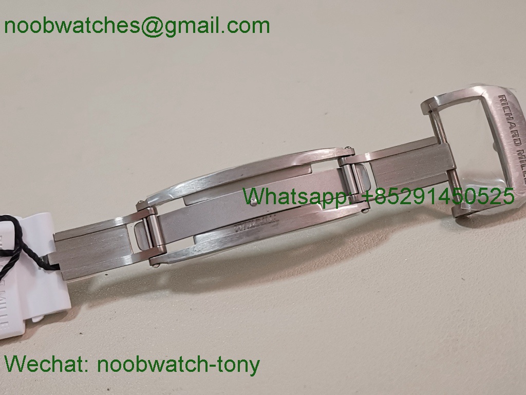 Replica Richard Mille RM055 White Ceramic ZF V3 1:1 Best SuperClone Skeleton Dial RMUL2