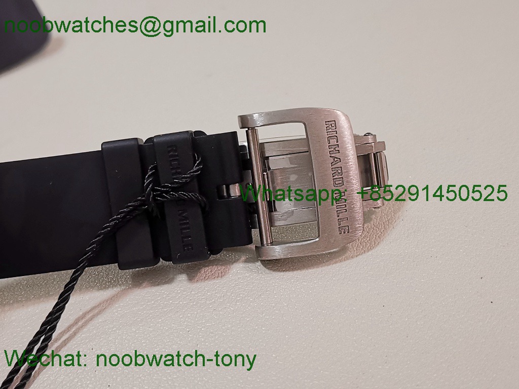 Replica Richard Mille RM061-01 Yohan Blake White NTPT Skeleton ZF RMUL2 SuperClone Best