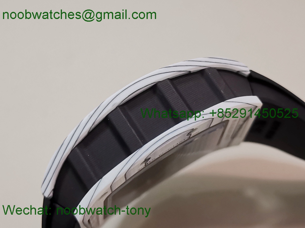 Replica Richard Mille RM061-01 Yohan Blake White NTPT Skeleton ZF RMUL2 SuperClone Best