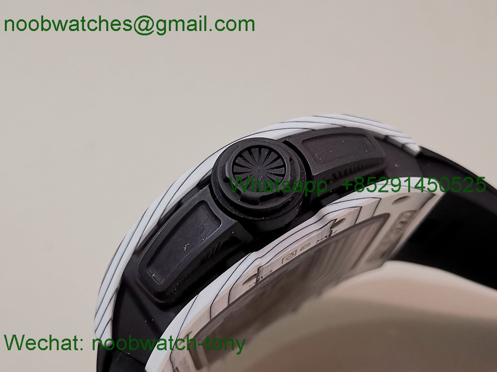 Replica Richard Mille RM061-01 Yohan Blake White NTPT Skeleton ZF RMUL2 SuperClone Best