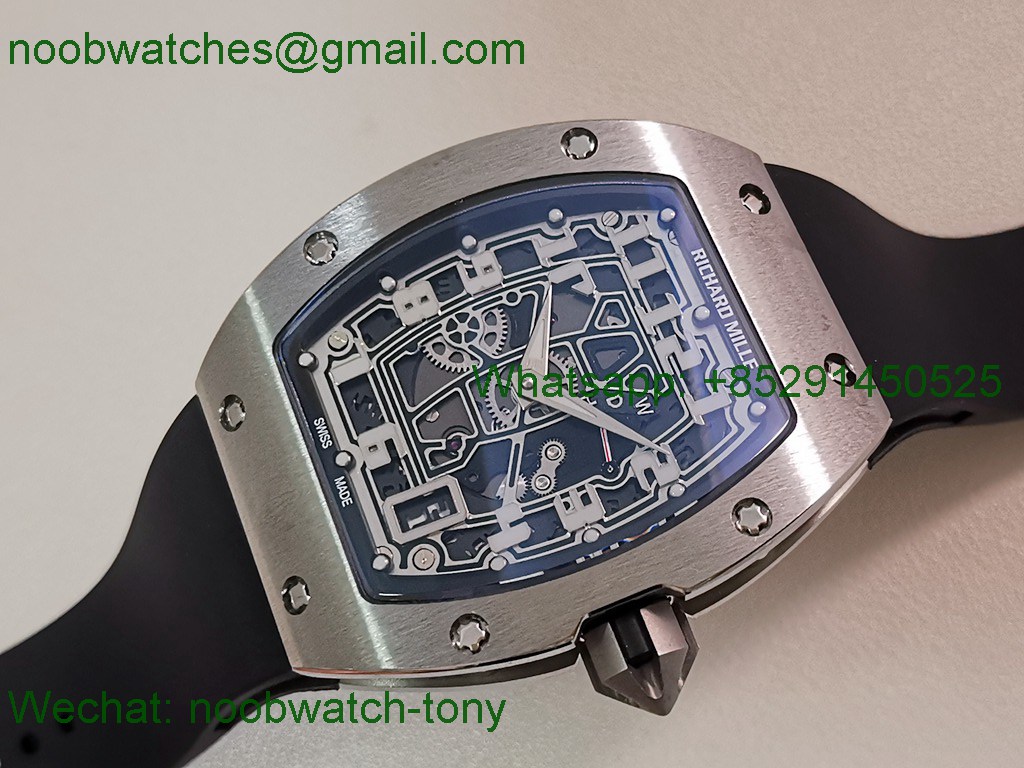 Replica Richard Mille RM67-01 Real Titanium 1:1 Best SuperClone Skeleton CRMA7