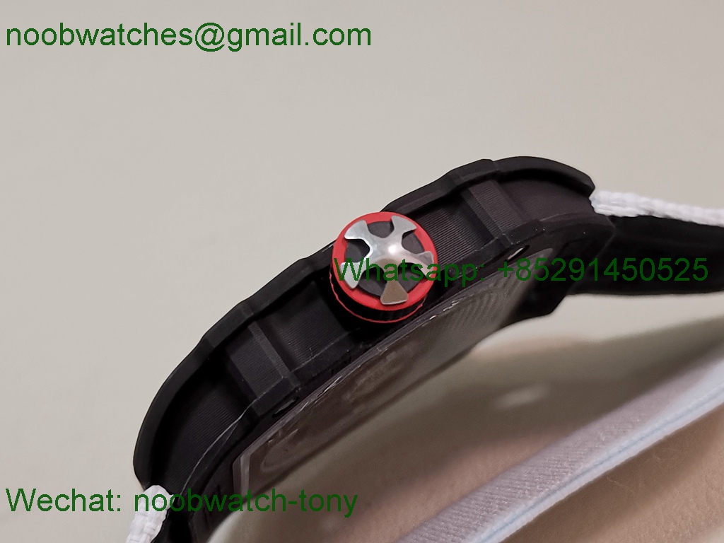 Replica Richard Mille Umi Factory RM67-02 Italy Best Black NTPT Skeleton Dial CRMA7 SuperClone V2