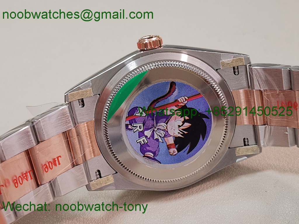 Replica Rolex DateJust 36mm SS Rose Gold 126231 ARF 1:1 Best SuperClone MOP Mother of Pearl Dial SH3235