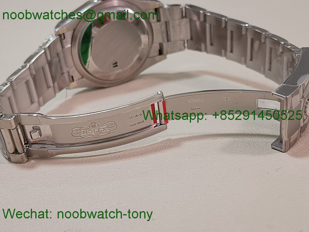 Replica ROLEX Datejust 126200 36mm Blue Dial Smooth Bezel VSF 1:1 Best SuperClone VS3235