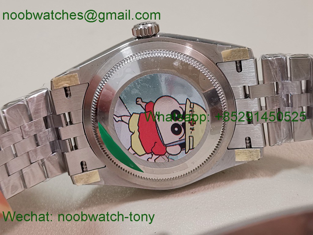 Replica Rolex DateJust 36mm 126234 ARF 1:1 Best SuperClone Mother of Pearl Dial Diamond Bezel SH3235
