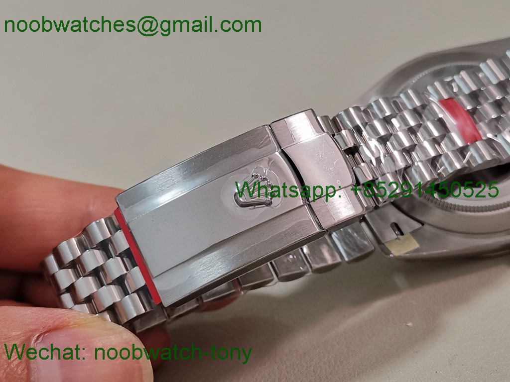 Replica Rolex DateJust 41mm 126334 V2 VSF 1:1 Best SuperClone Blue Dial Jubilee DD3235